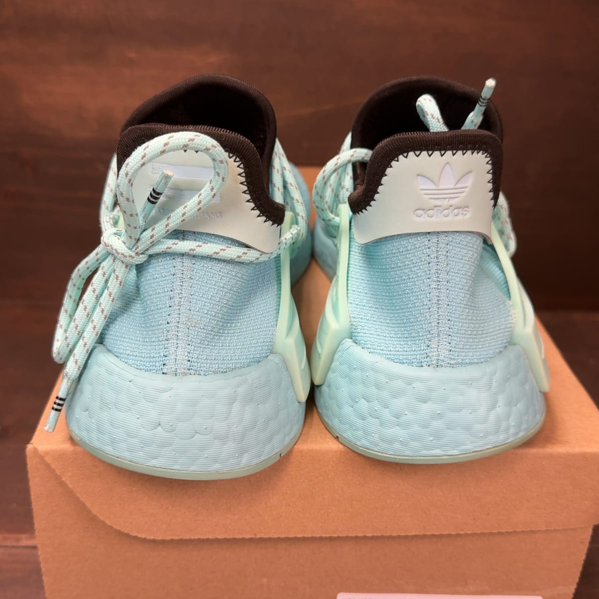 adidas NMD Hu Pharrell Williams Clear Aqua Size 7.5 (Pre-Owned) - aux