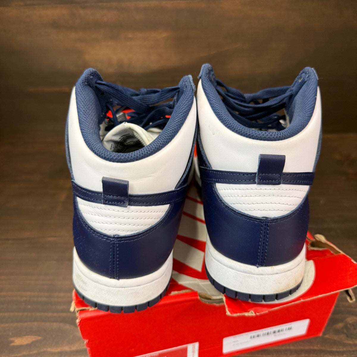 Nike Dunk High Championship Navy - Image 4