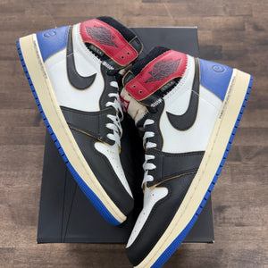 Jordan 1 Retro High OG SP Fragment x Union LA Varsity Red Sport Royal - Image 1