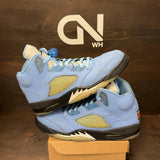 Jordan 5 Retro UNC University Blue Size 12.5 (Pre-Owned) - Image 1