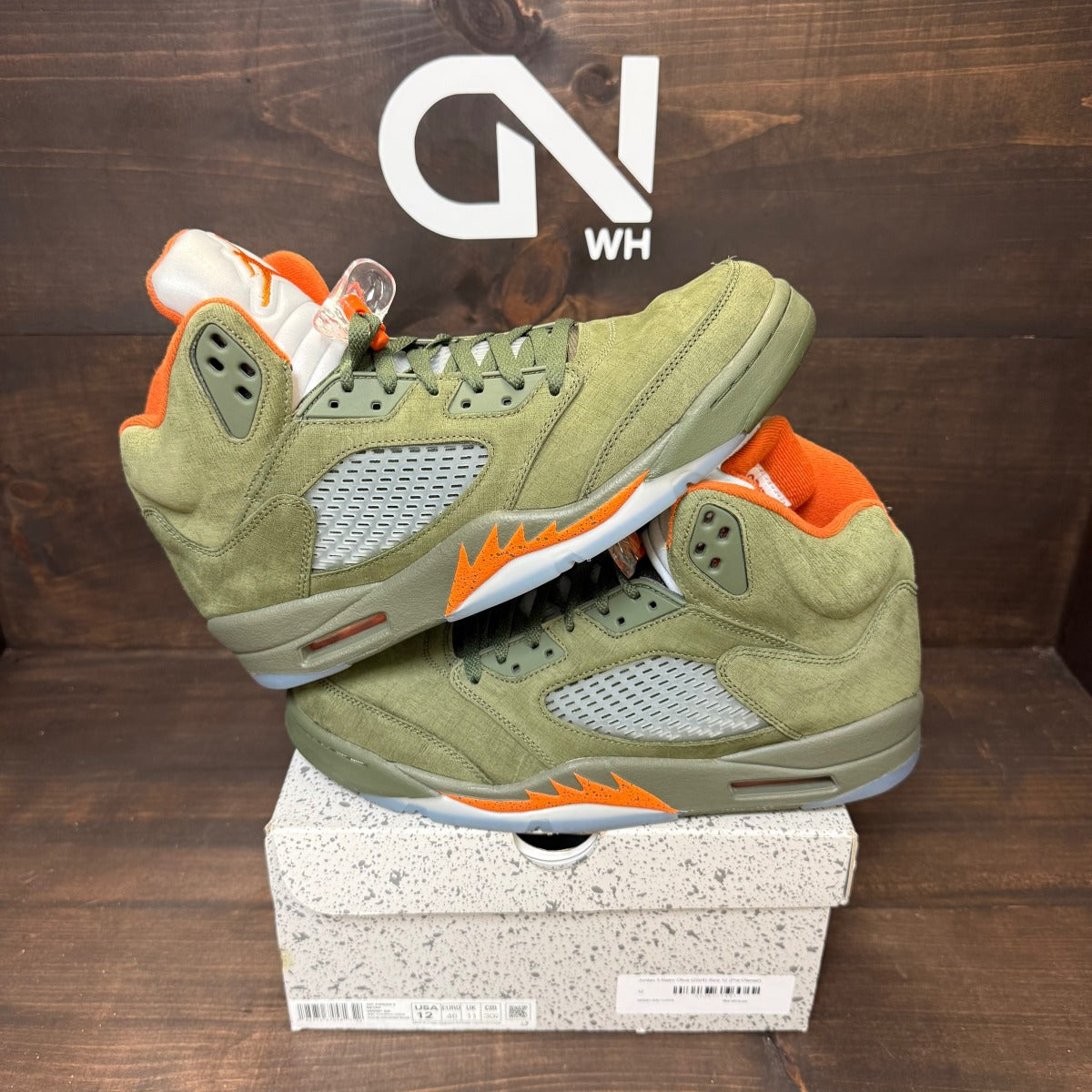 Jordan 5 Retro Olive (2024) - Image 1