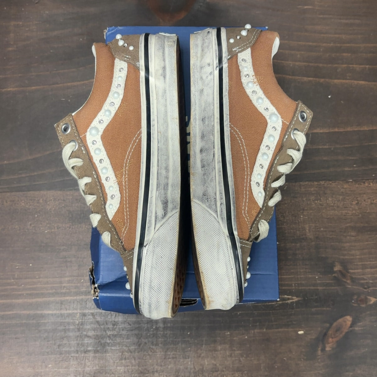 Vans LX Old Skool 36 Pearlized Pack Vintage Cocoa Brown - Image 4
