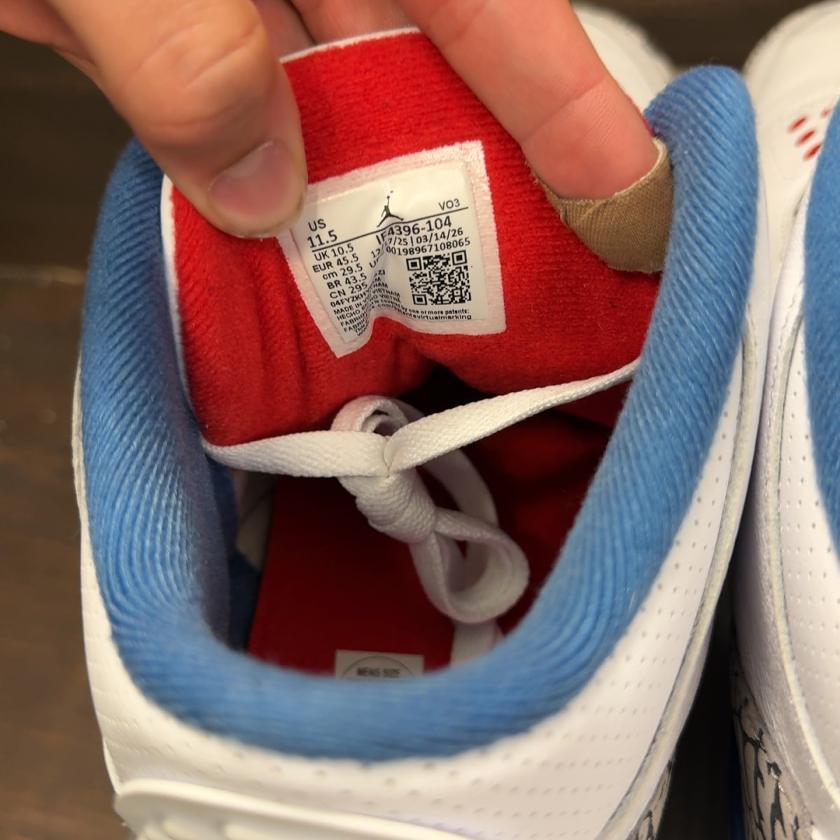 Jordan 3 Retro True Blue (2026) - Image 7