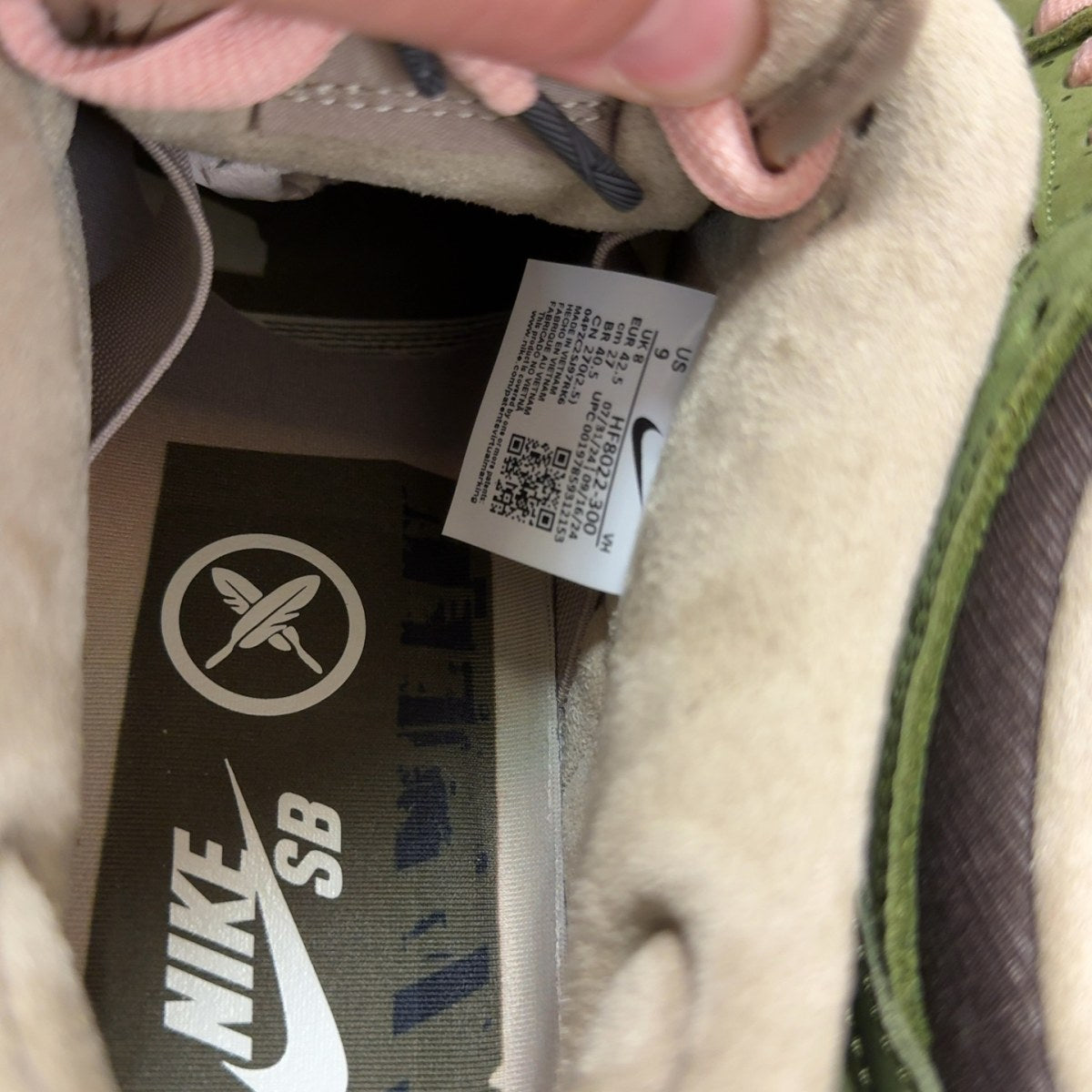 Nike SB Dunk Low Yuto Horigome Matcha - Image 7