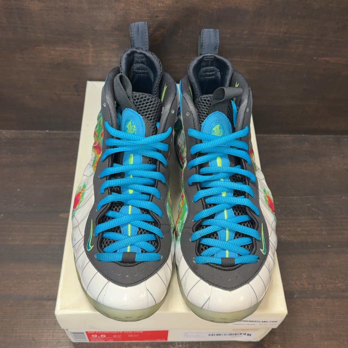 Nike Air Foamposite One Weatherman Size 9.5 (Pre-Owned) - tag
