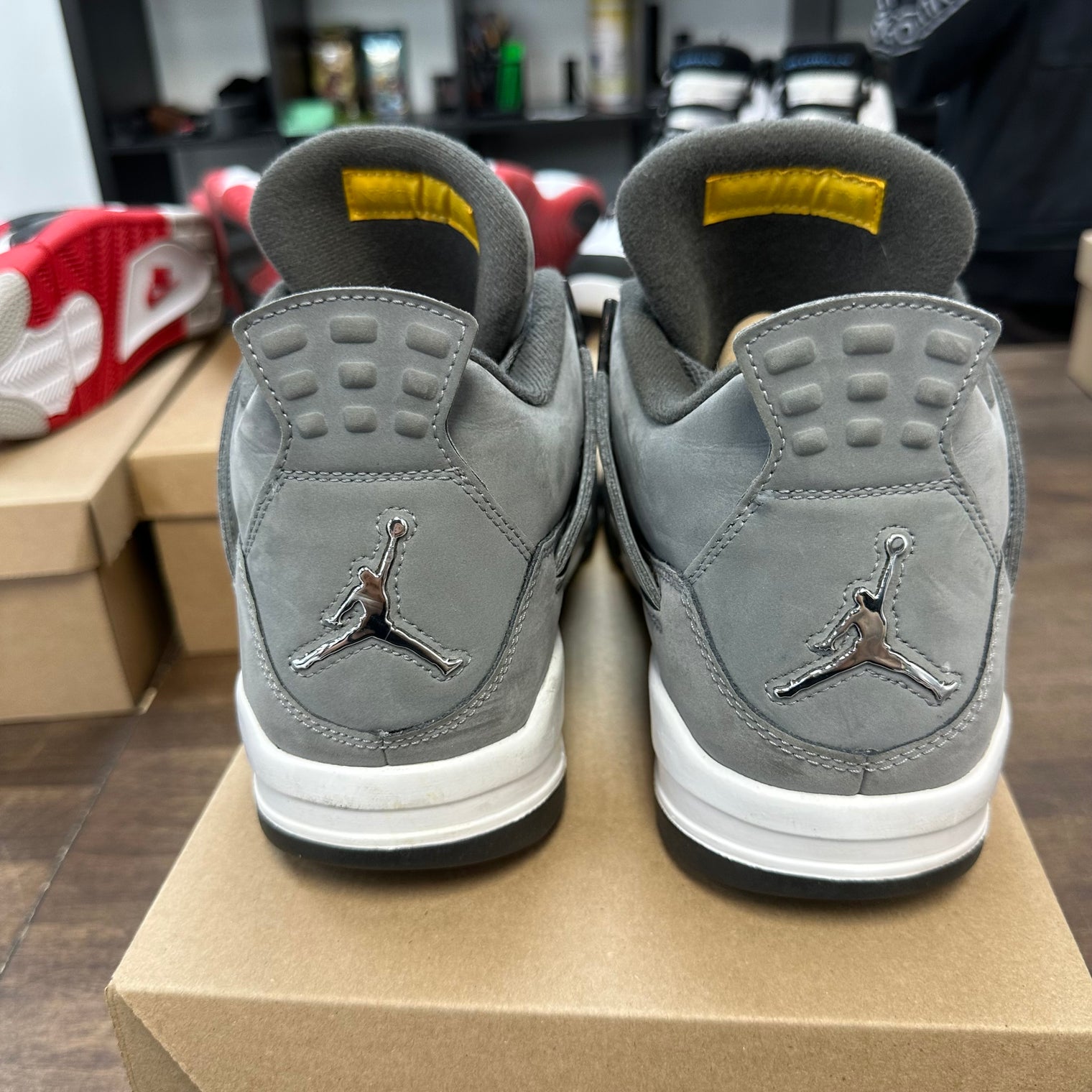 Cool Grey Jordan 4 (USED,No Box)