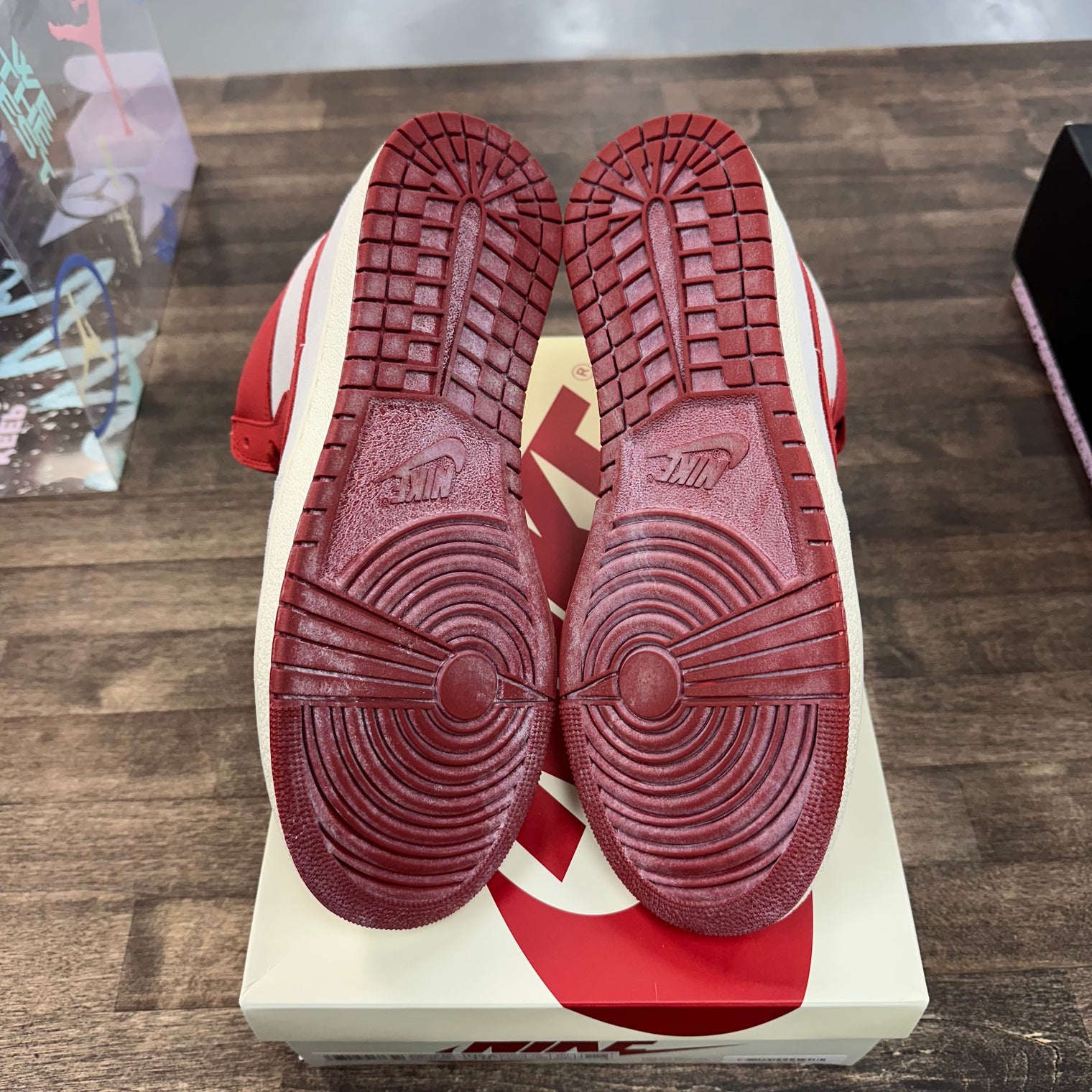 Every Game Dune Red Jordan Air Ship PE SP (USED)