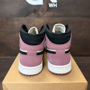 Jordan 1 Mid SE Light Mulberry (Women's) Size 8W (Pre-Owned) - Image 3