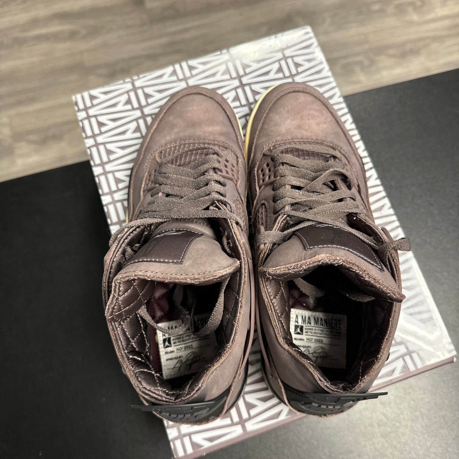 Violet Ore A Ma Maniere Jordan 4 (USED)