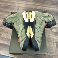 Travis Scott Olive Jordan 6 Retro (USED)