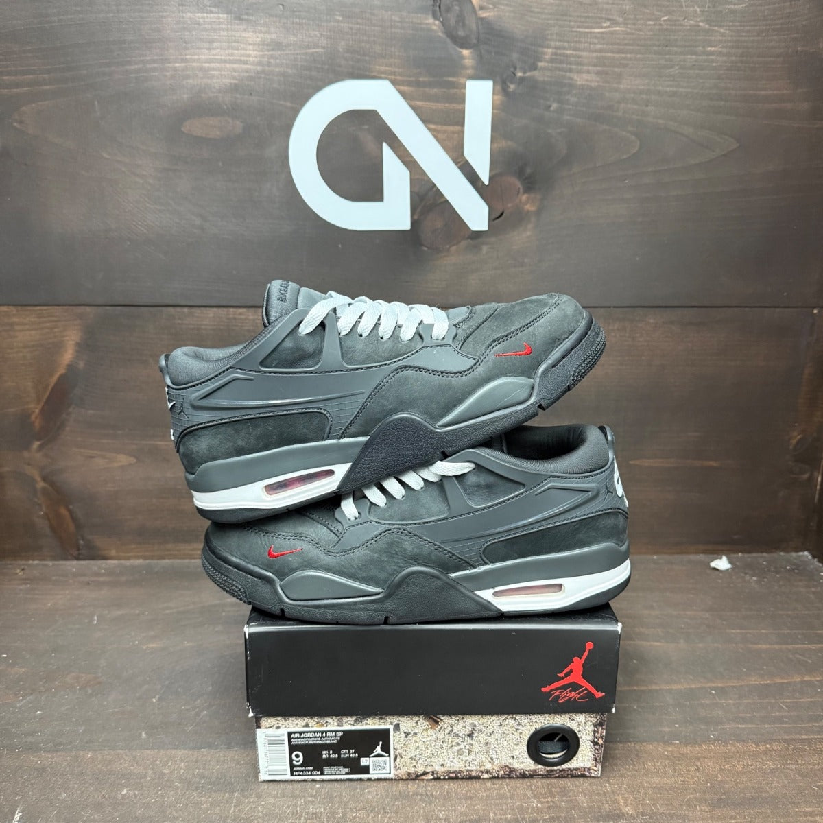 Jordan 4 RM SP Nigel Sylvester Driveway Grey - Image 1