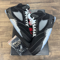 Black Metallic Reimagined Jordan 5 Retro (2025) (Lightly Worn)