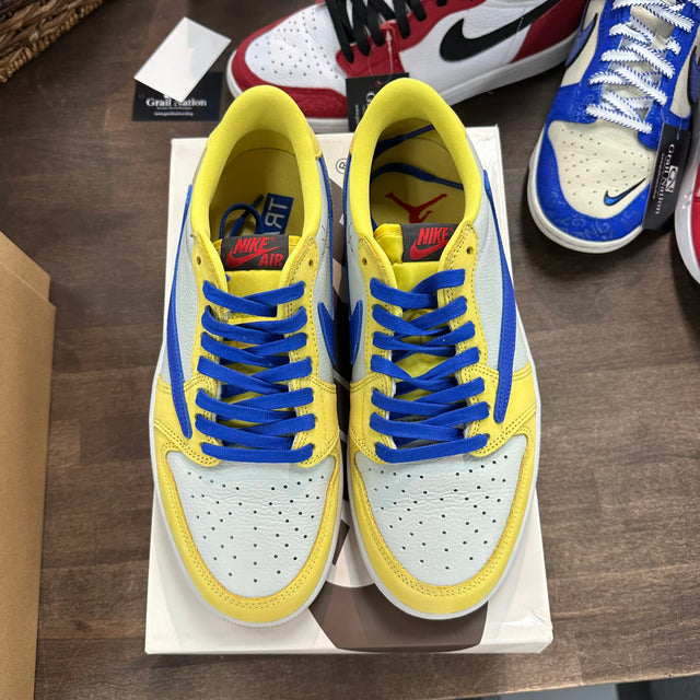 Travis Scott Canary Jordan 1 Retro Low OG SP (W) (USED)
