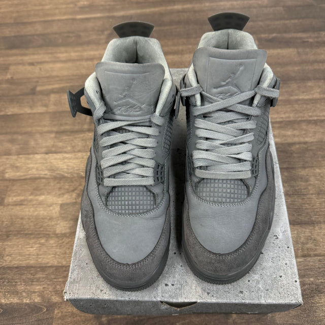 Wet Cement Paris Jordan 4 (USED, Replacement Insoles)