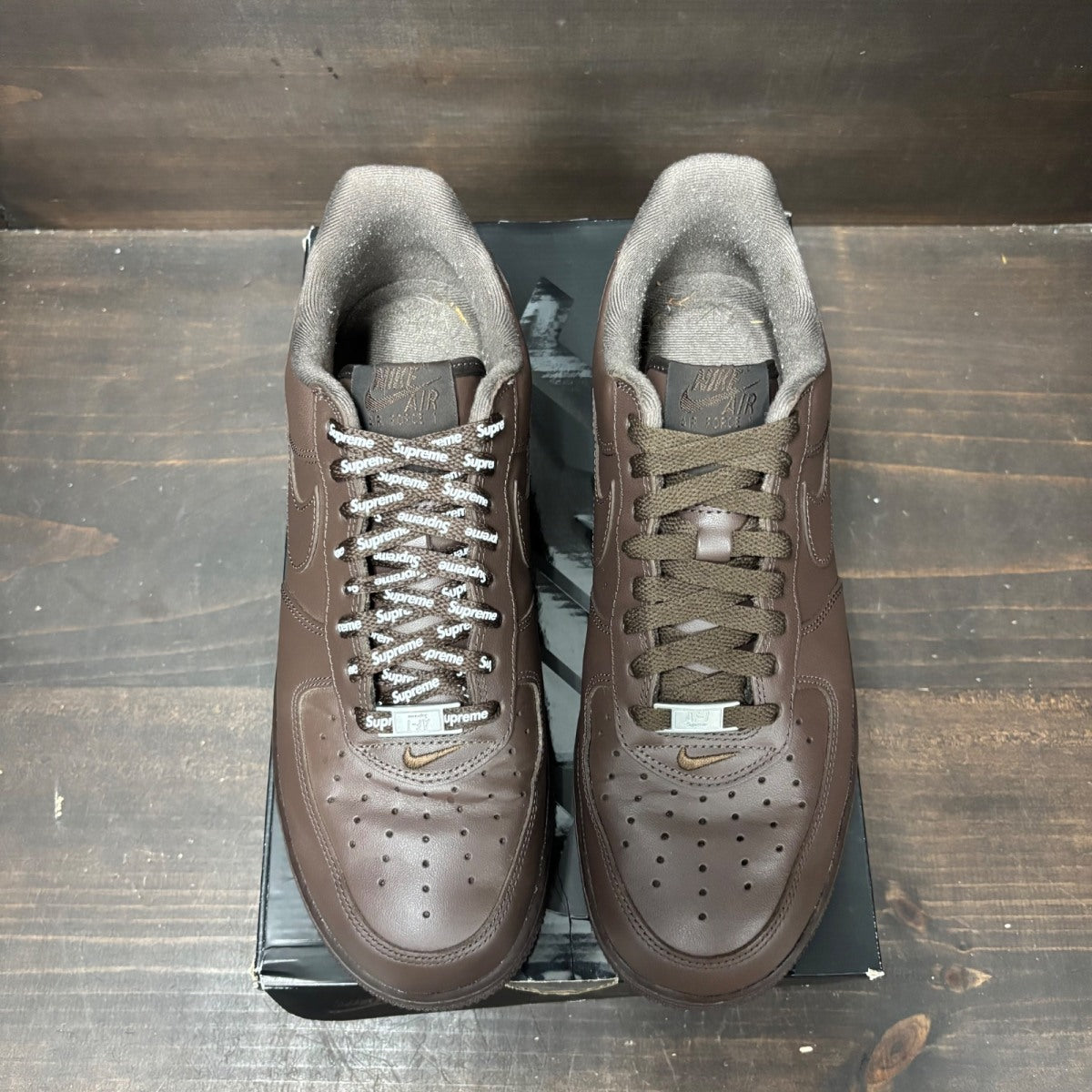 Nike Air Force 1 Low Supreme Baroque Brown - Image 3