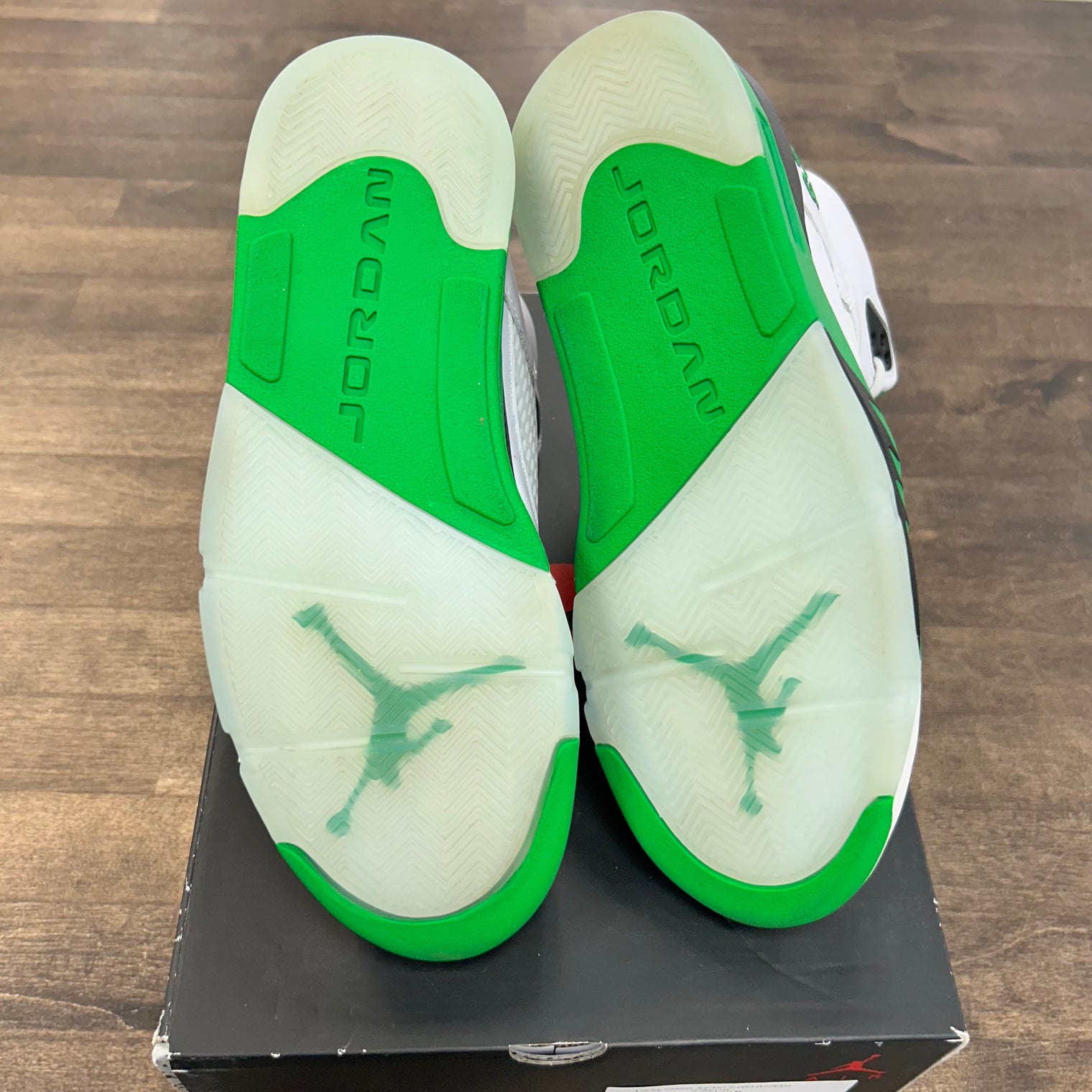 Lucky Green Jordan 5 (W) (USED)