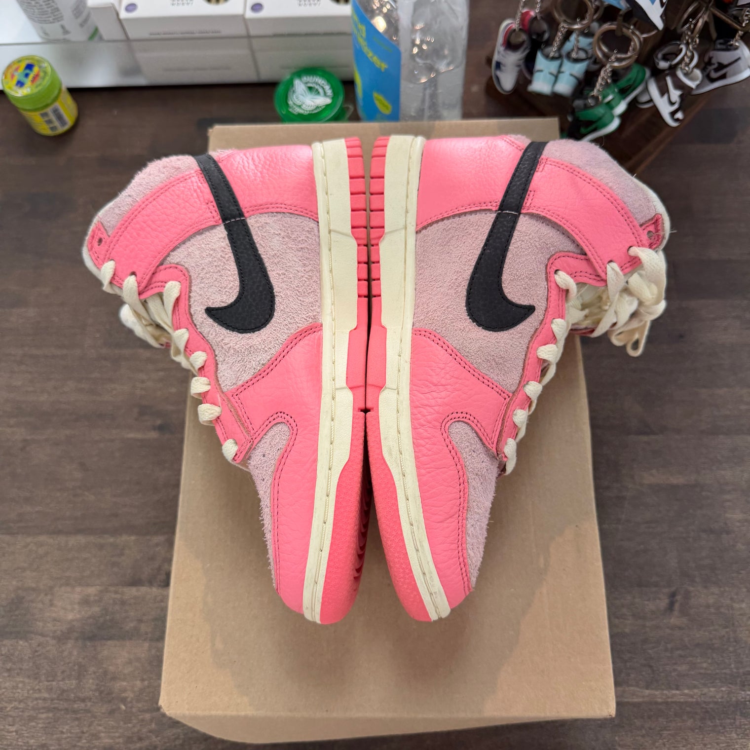 Hoops Pack Pink Nike Dunk High (W) (USED, No Box)