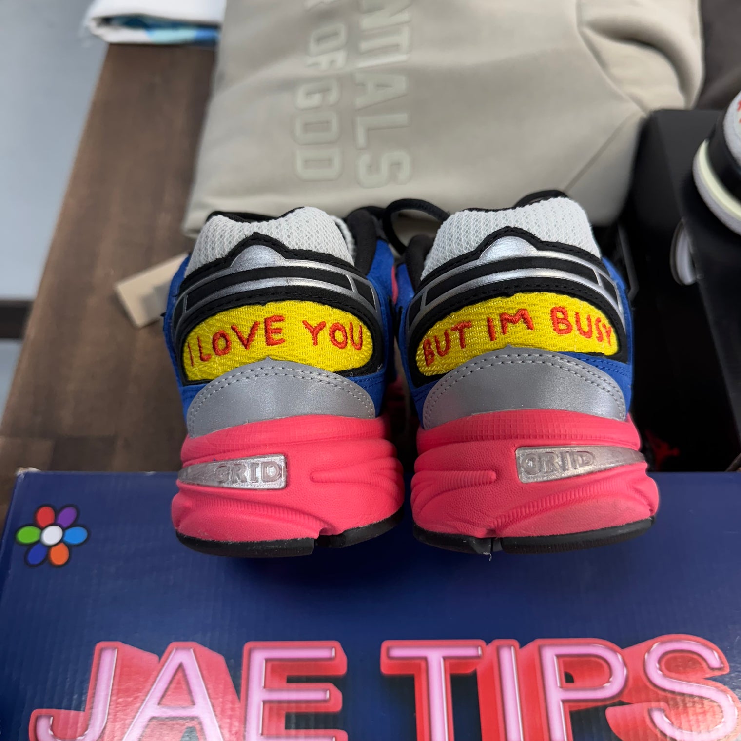 Saucony Grid Jazz 9 Jae Tips I Love You But I'm Busy (USED)