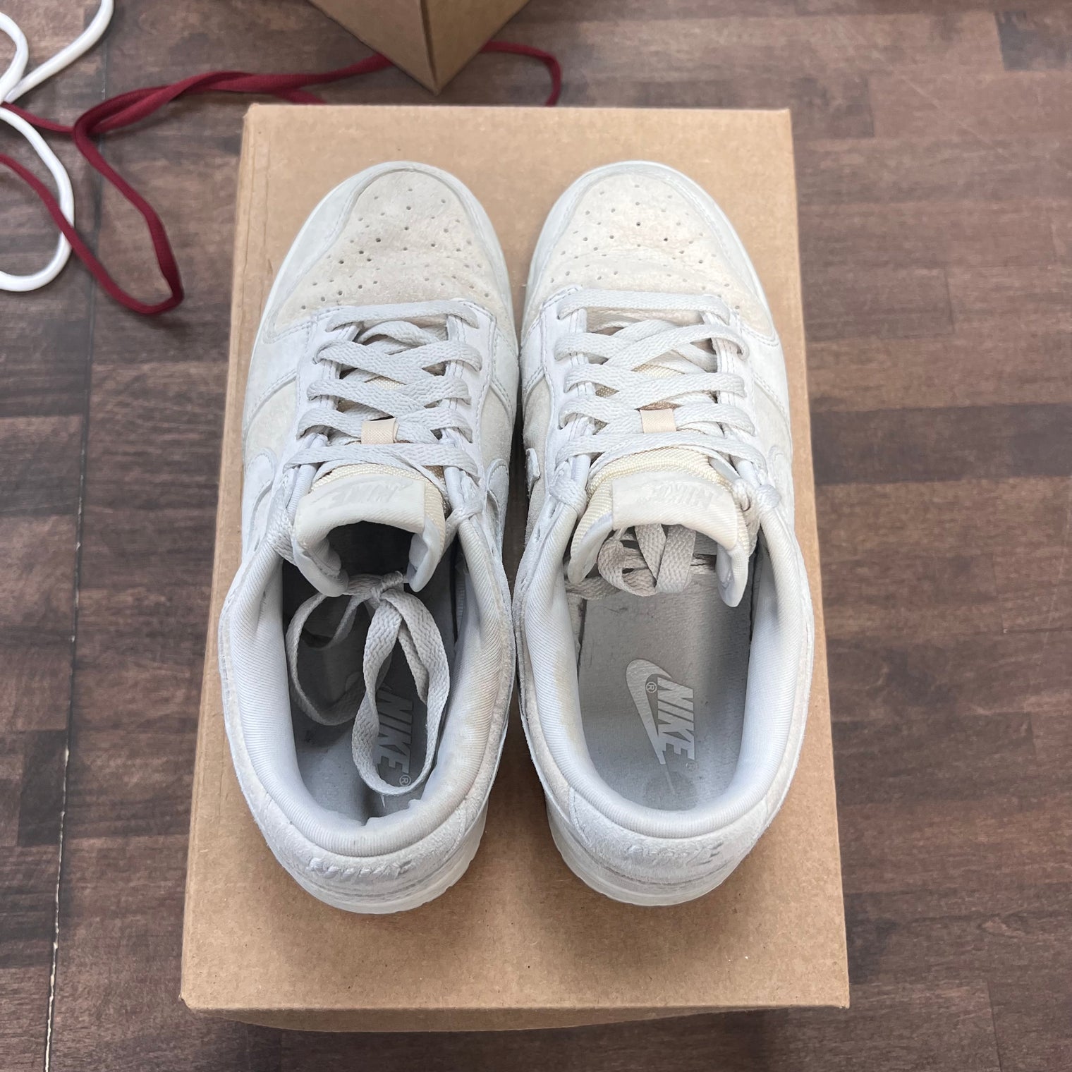 Premium Vast Grey Dunk Low (USED, No Box)