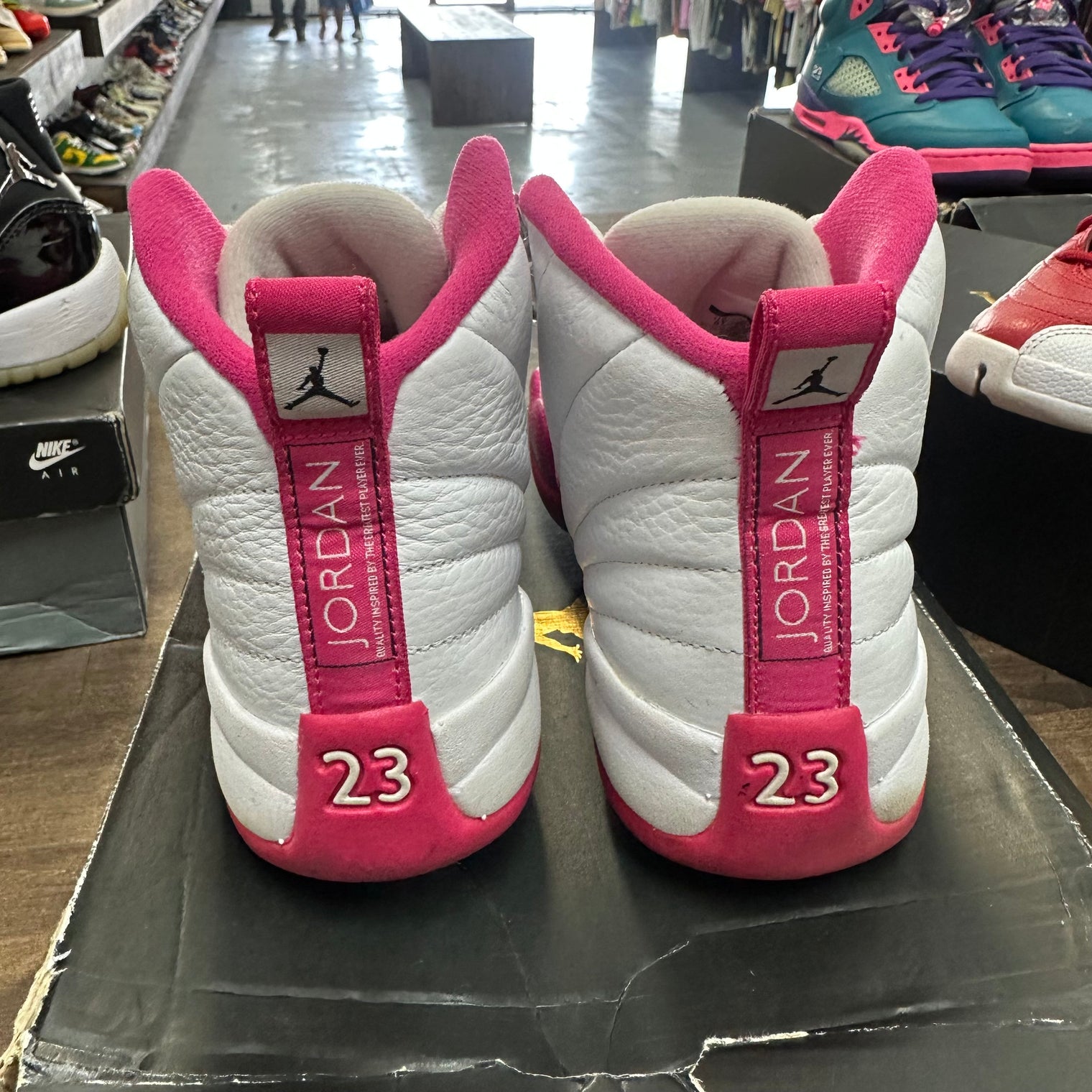 Dynamic Pink Jordan 12 (GS) (USED)