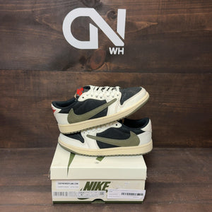 Jordan 1 Retro Low OG SP Travis Scott Olive (Women's) - Image 1