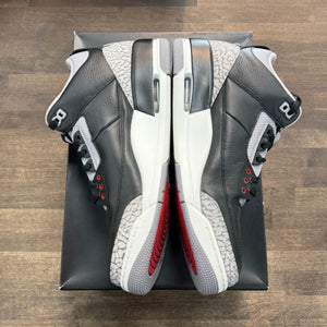 Jordan 3 Retro OG Black Cement (2024) Size 11 (Pre-Owned) - Image 2