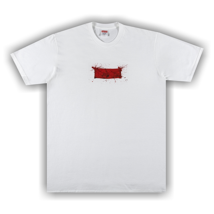 Supreme Ralph Steadman Box Logo Tee 'White'