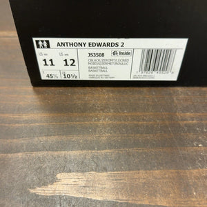 adidas AE 2 Black White Red Size 11 (Pre-Owned) - aux