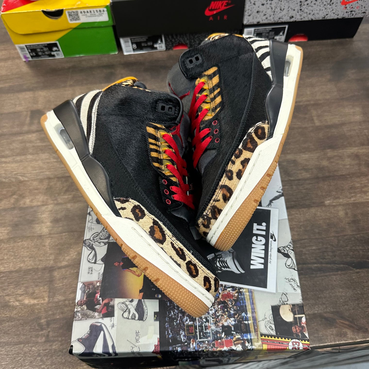 Animal Instinct Jordan 3 (USED)