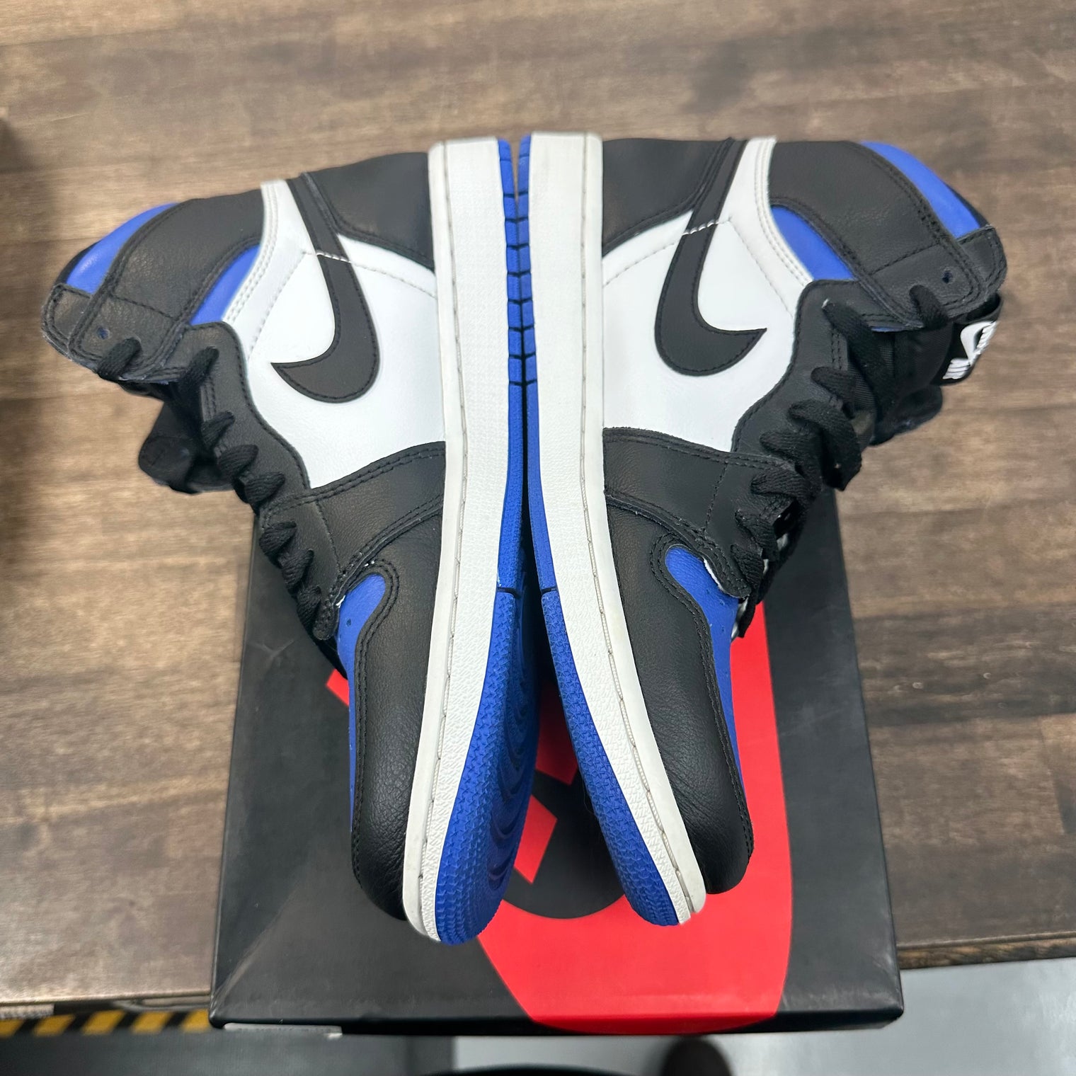 Royal Toe Jordan 1 High (USED)