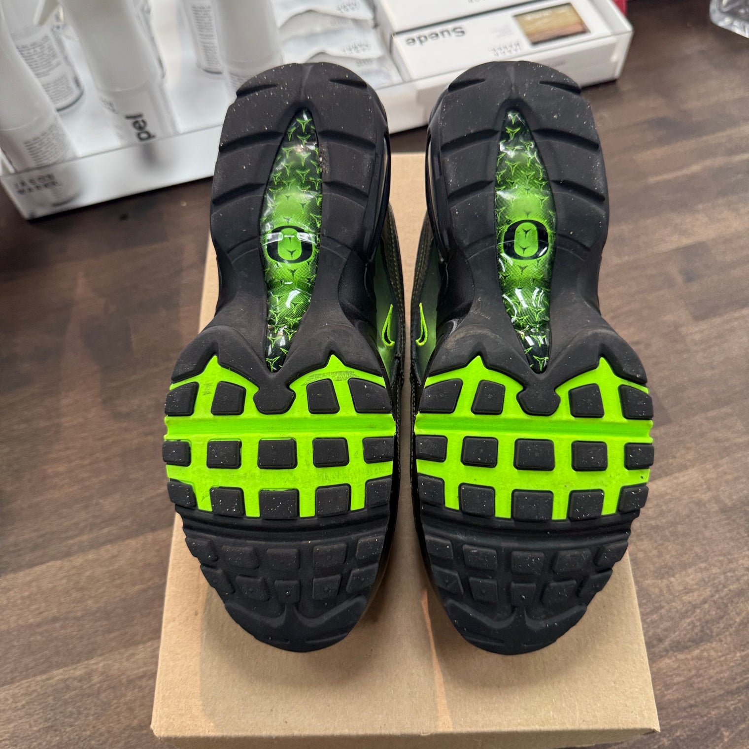 Ducks of a Feather Storm Air Max 95/97 (USED, No Box)