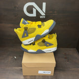 Jordan 4 Retro Lightning (2021) Size 9 (Pre-Owned) - front
