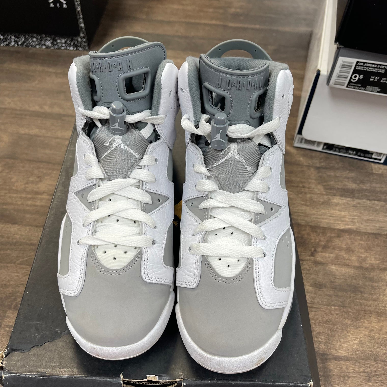 (GS) Cool Grey Jordan 6 (USED)