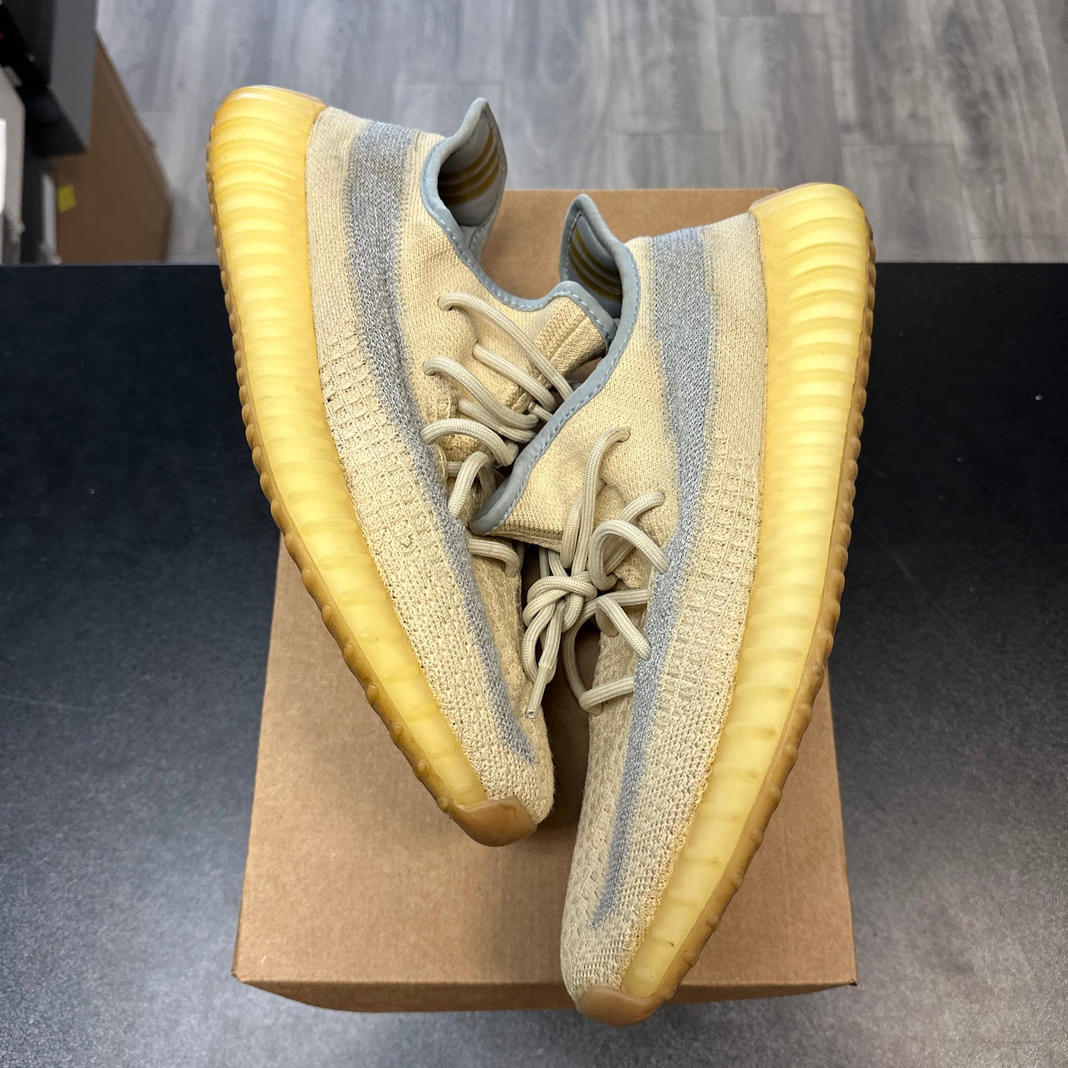 Linen Yeezy 350 (USED, No Box)