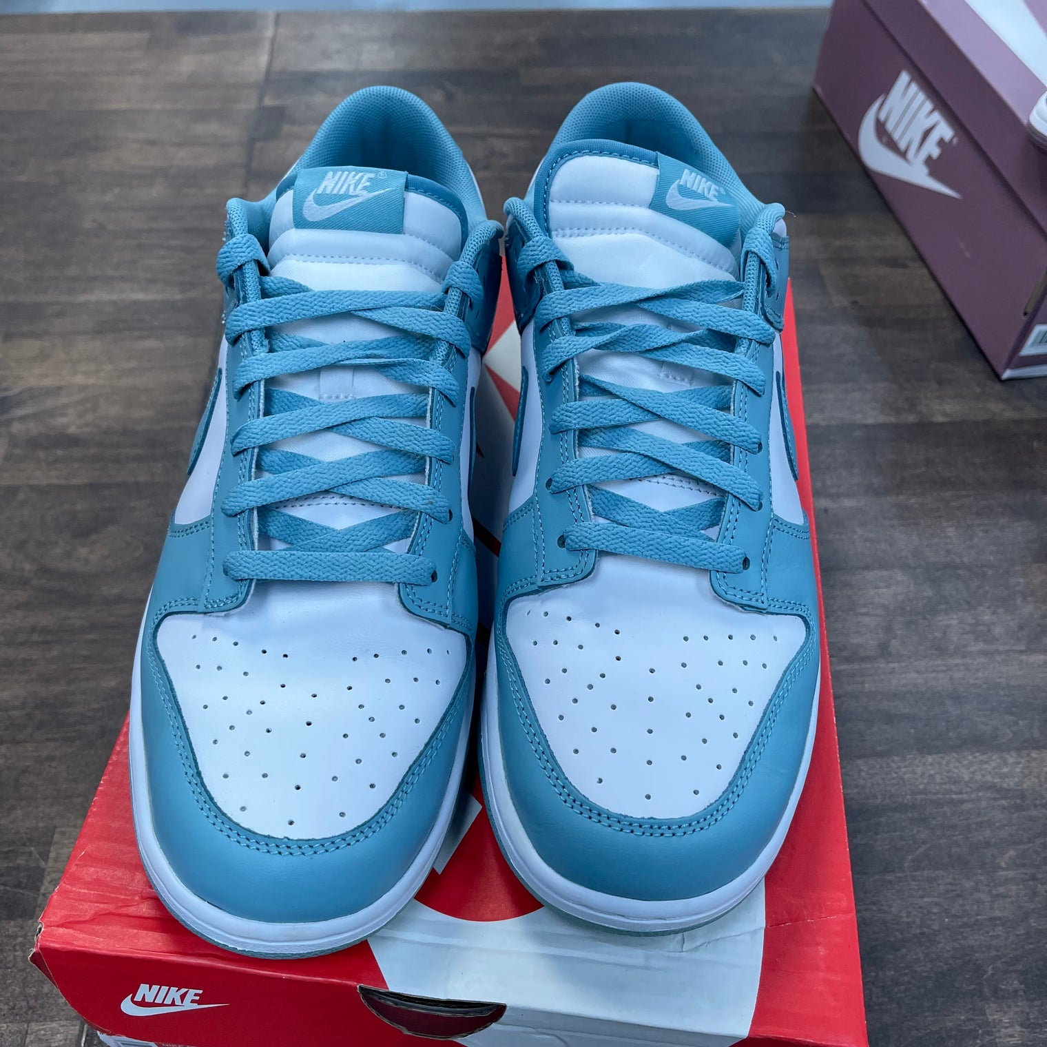 Denim Turquoise Nike Dunk Low (USED)