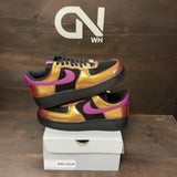Nike Air Force 1 Low '07 LV8 Glam Rock Black Bold Berry Size 9.5 (Pre-Owned) - front