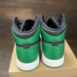 Jordan 1 Retro High Pine Green Black (GS) Size 6Y (Pre-Owned) - Image 4