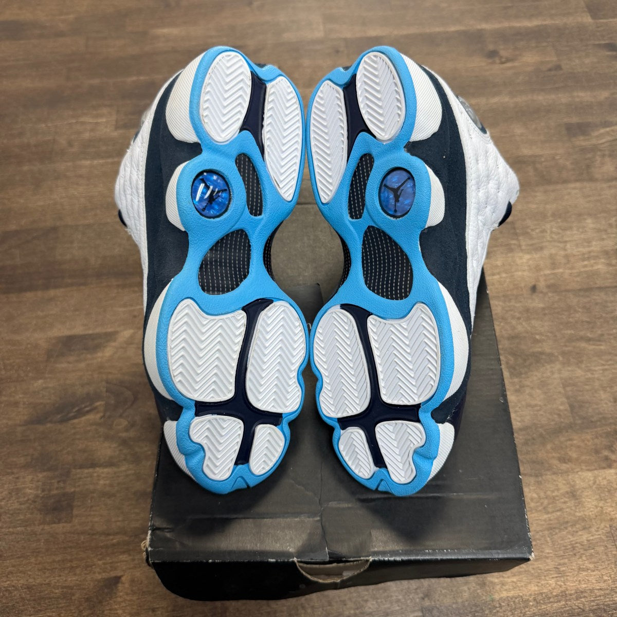 Jordan 13 Retro White Obsidian Powder Blue (GS) - Image 4