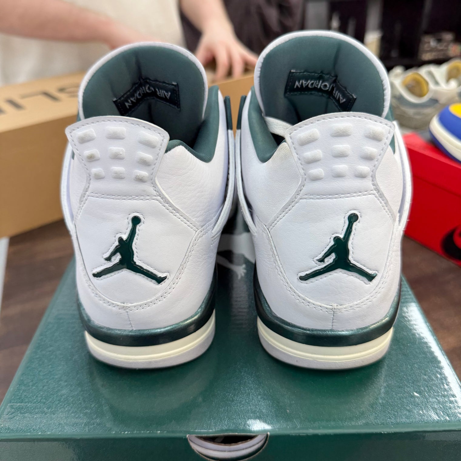 Oxidized Green Jordan 4 (USED)