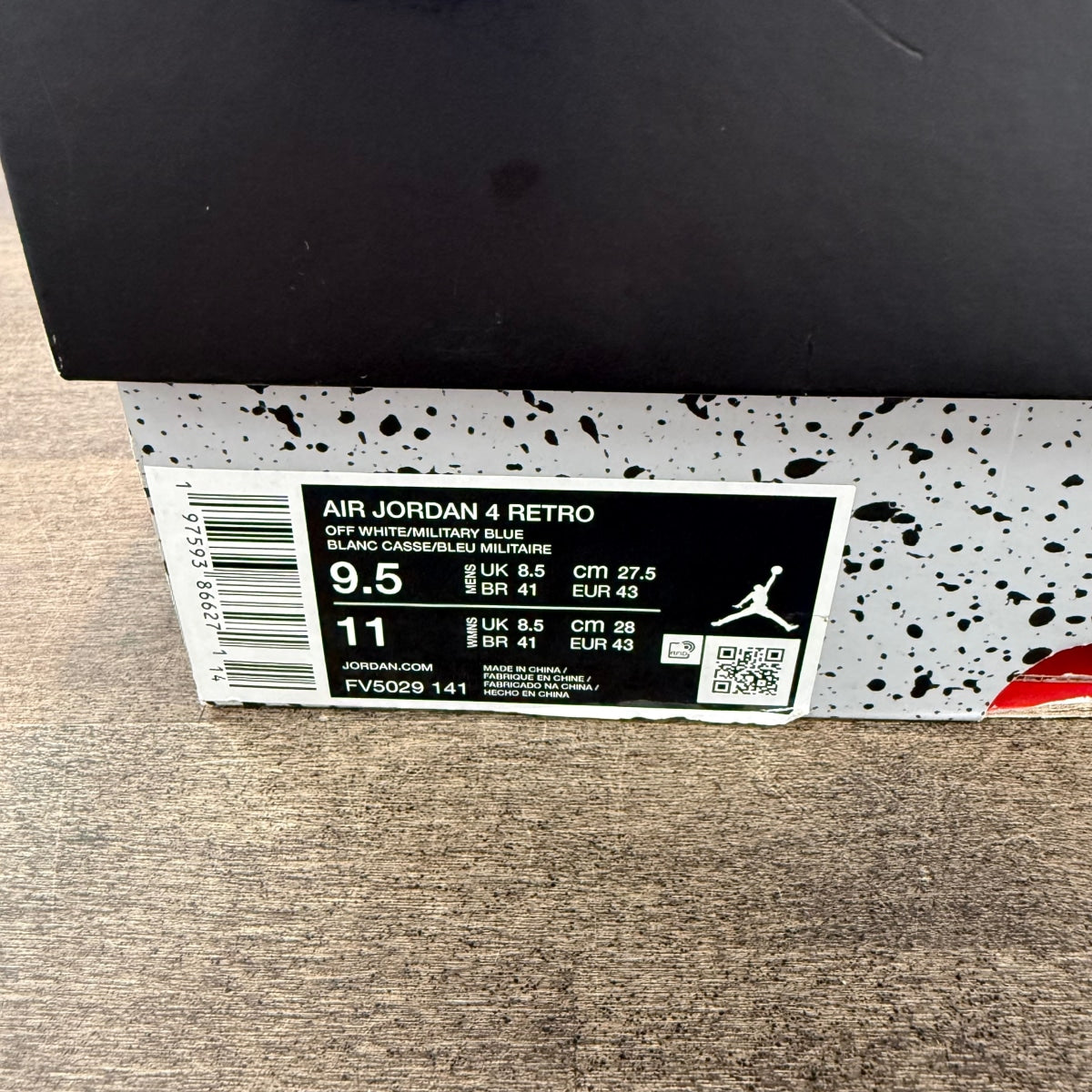 Jordan 4 Retro Military Blue (2024) - Image 6