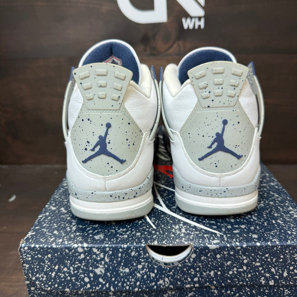 Jordan 4 Retro Midnight Navy - Image 5