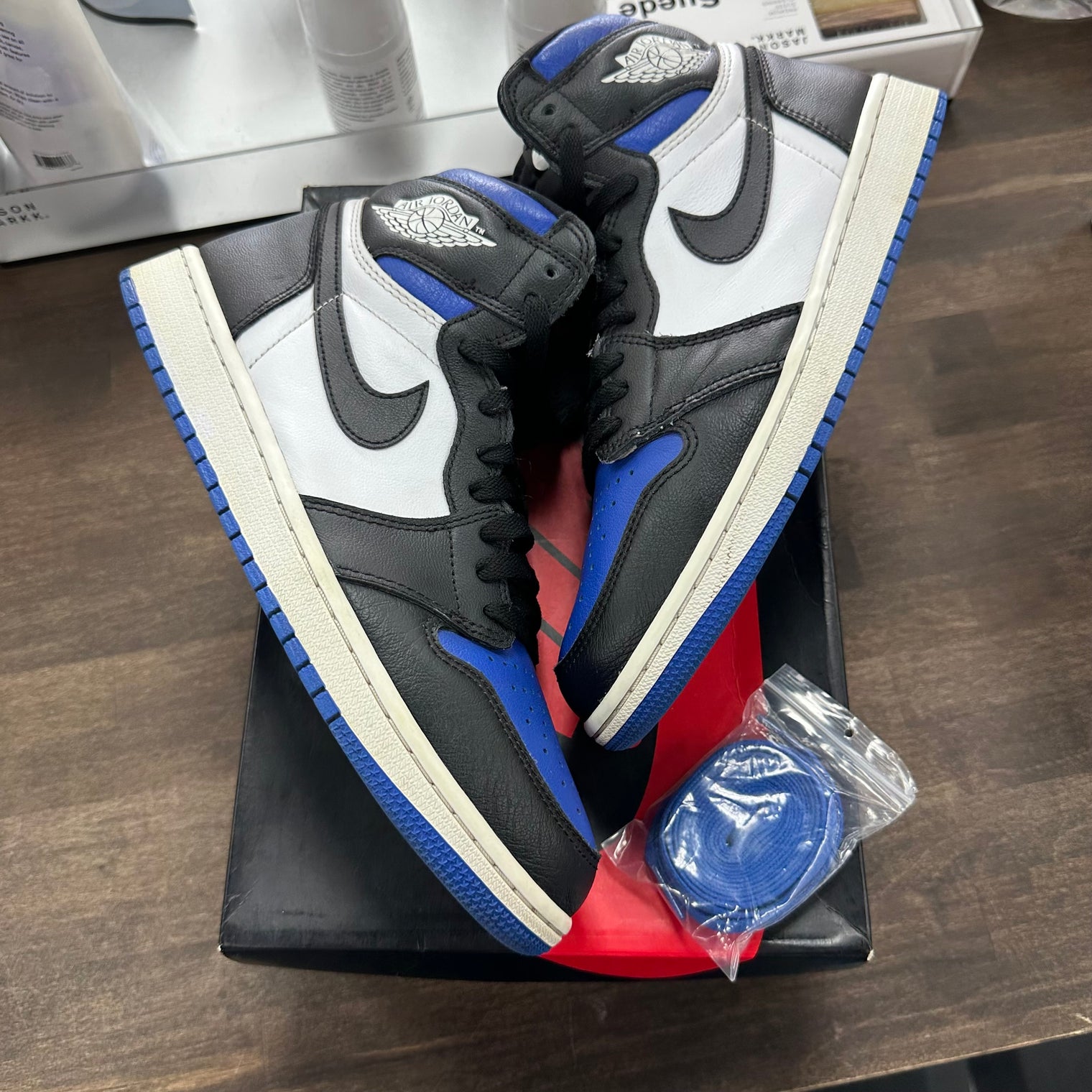 Royal Toe Jordan 1 High (USED)