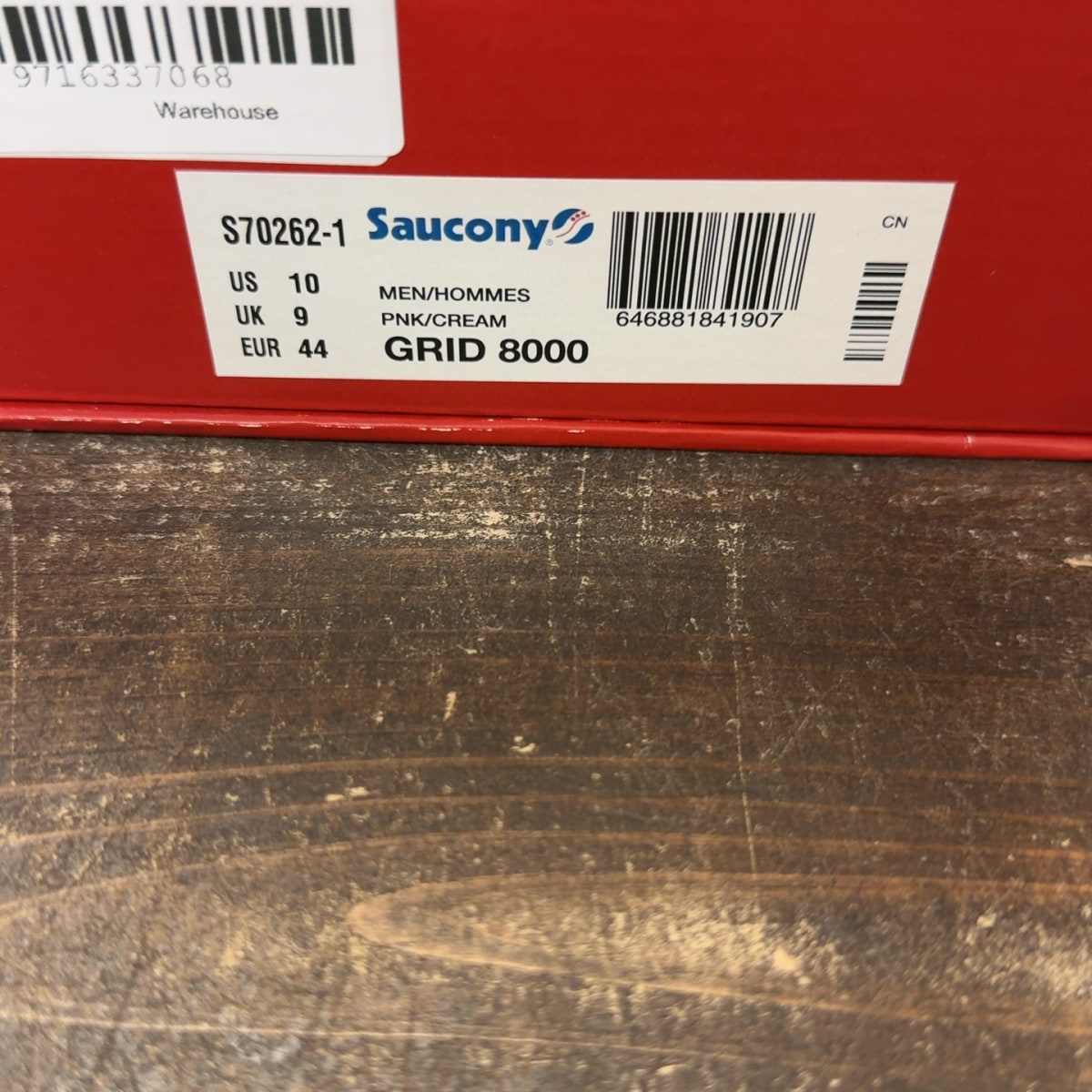 Saucony Grid 8000 Shrimp Scampi Size 10 (Pre-Owned) - aux