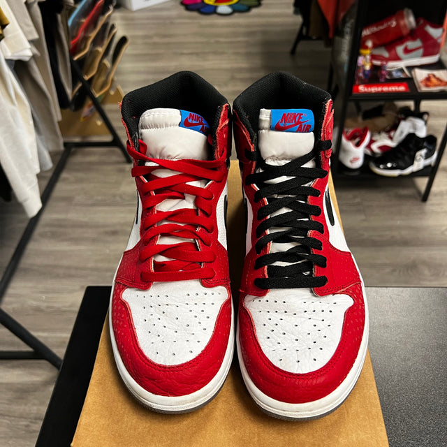 Spiderman Origin Story Jordan 1 High (USED, No Box)