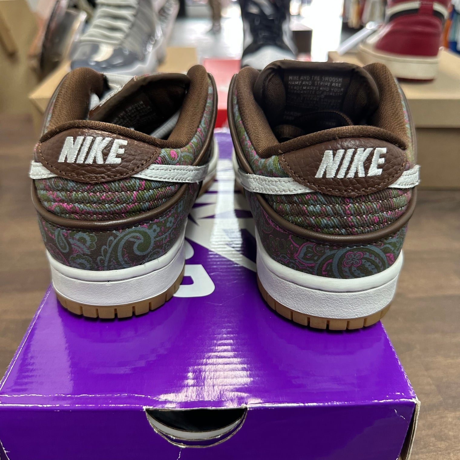 Paisley Nike SB Dunk Low (USED)