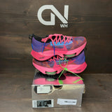 Nike Air Zoom Tempo Next% Flyknit Off-White Racer Blue Pink Glow Size 8.5 (Pre-Owned) - front