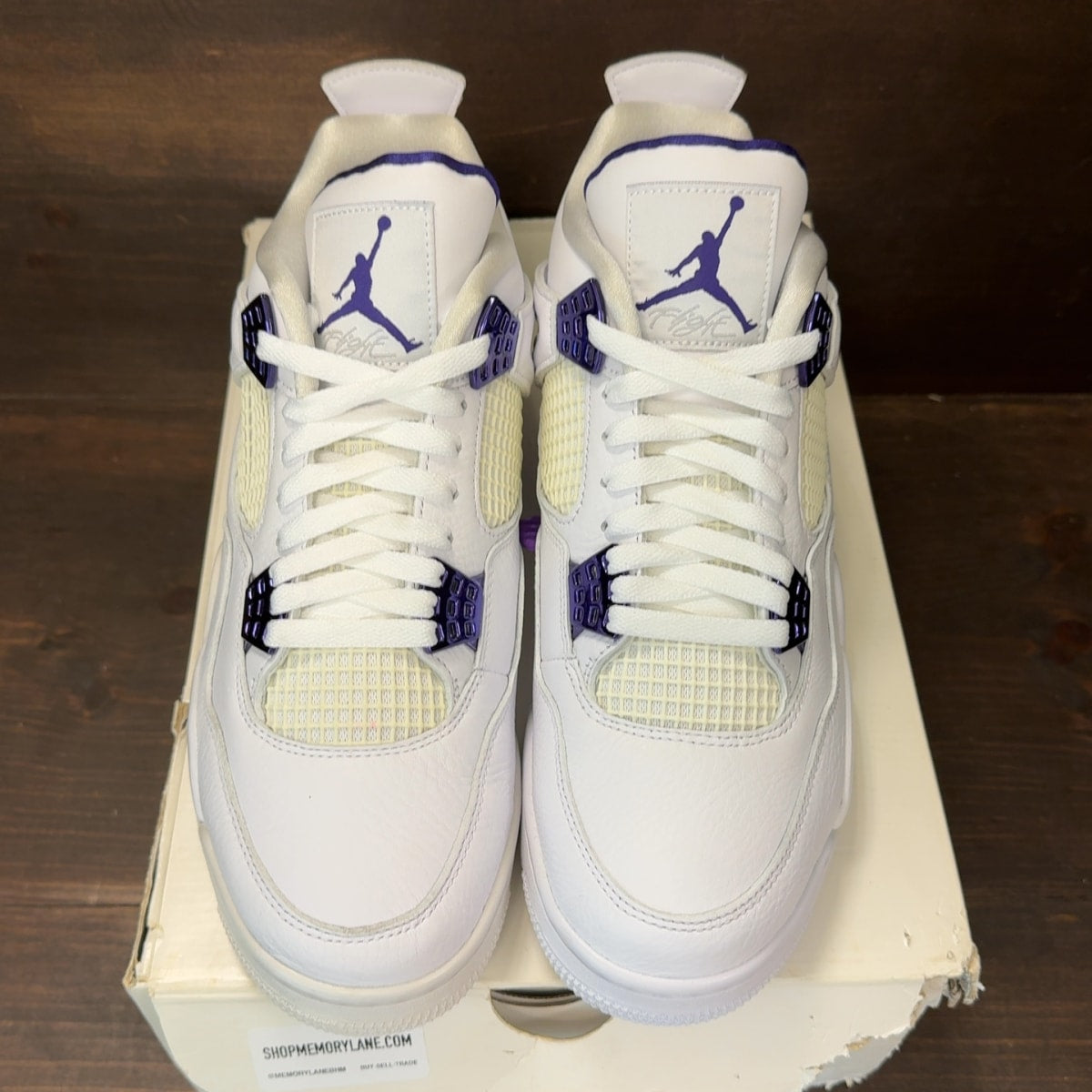 Jordan 4 Retro Metallic Purple - Image 3