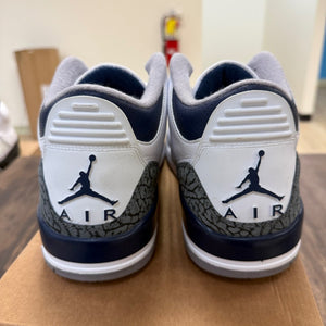 Jordan 3 Retro Midnight Navy Size 13 (Pre-Owned) - Image 3
