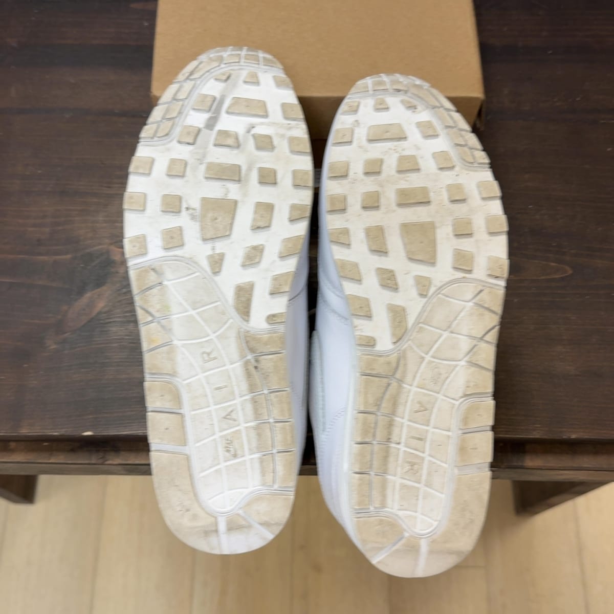 Nike Air Max 1 '87 SP Supreme Triple White Size 13 (Pre-Owned) - aux