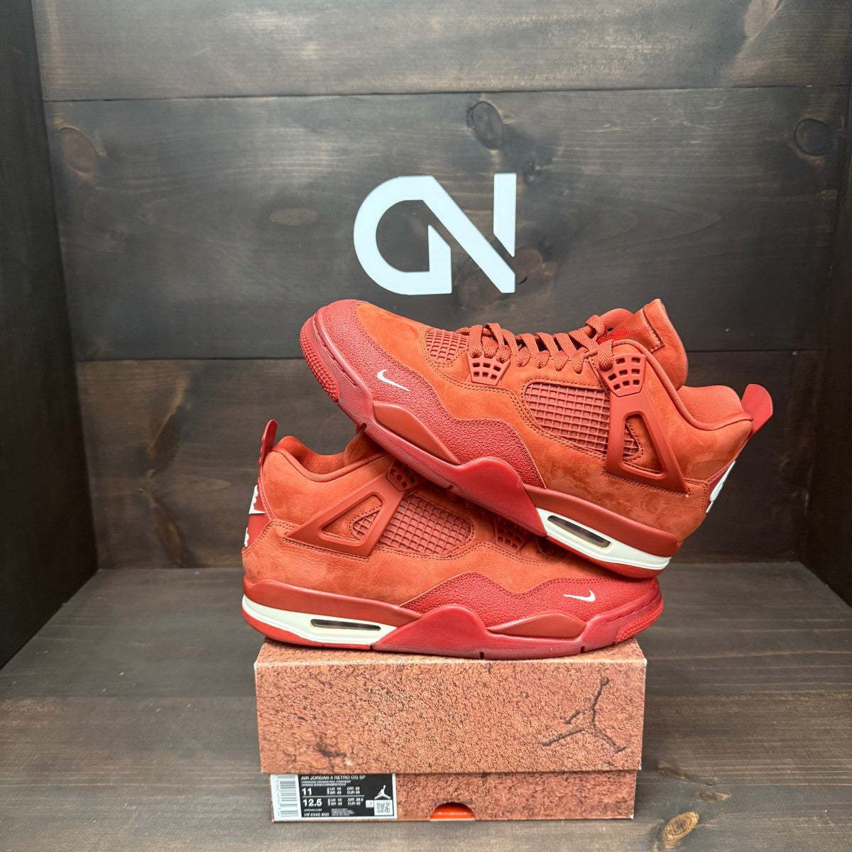 Air Jordan 4 Retro OG SP Nigel Sylvester Brick by Brick - Image 1